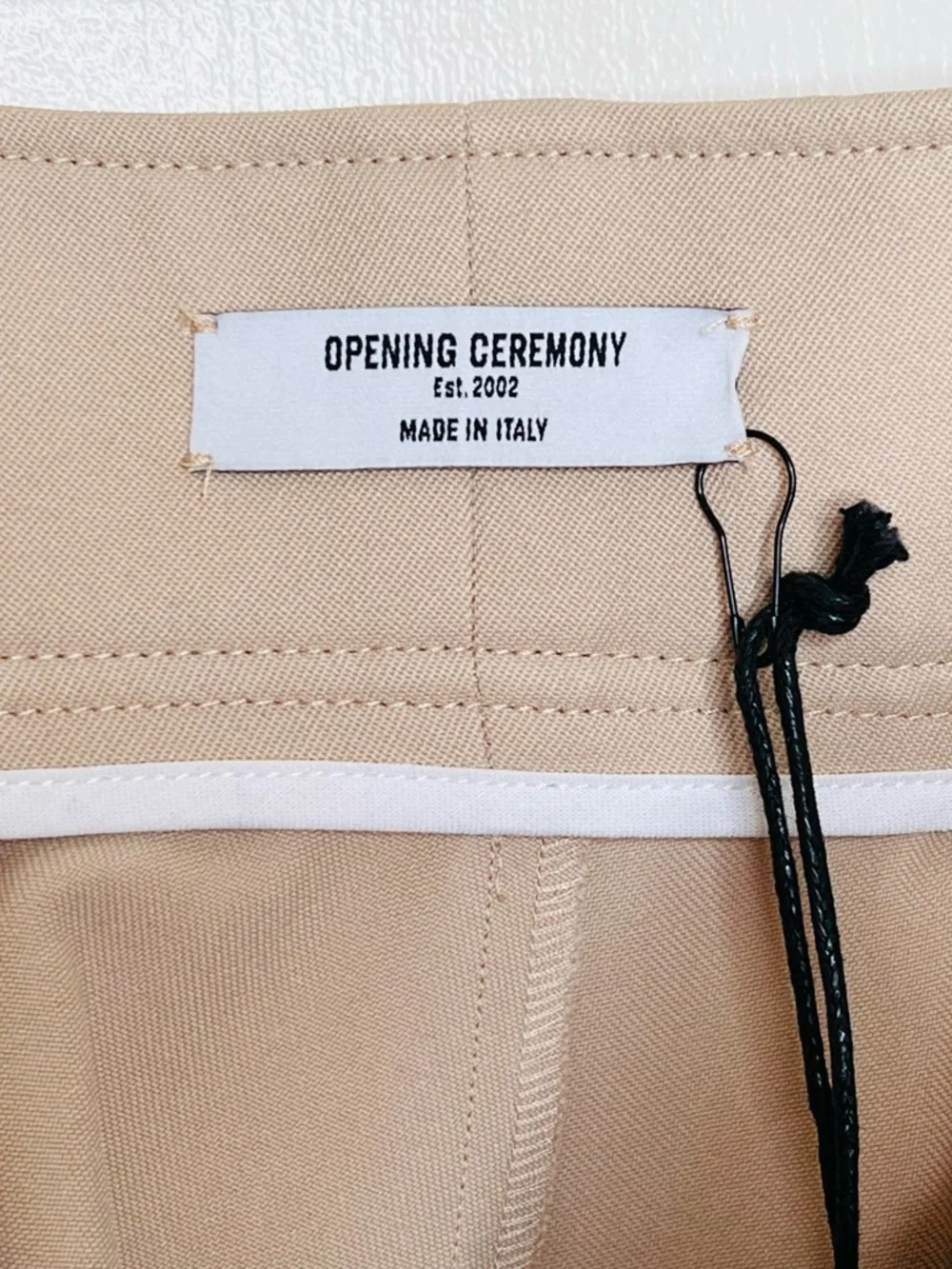 Opening Ceremony Twill Shorts, Sand  Women’s IT 50/ US 14. NWT